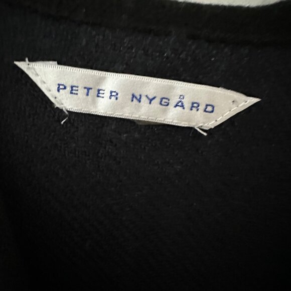 Peter Nygard Womens Plaid Poncho With Toggle Closure Black Pink One Size Fits Mo - Picture 3 of 7